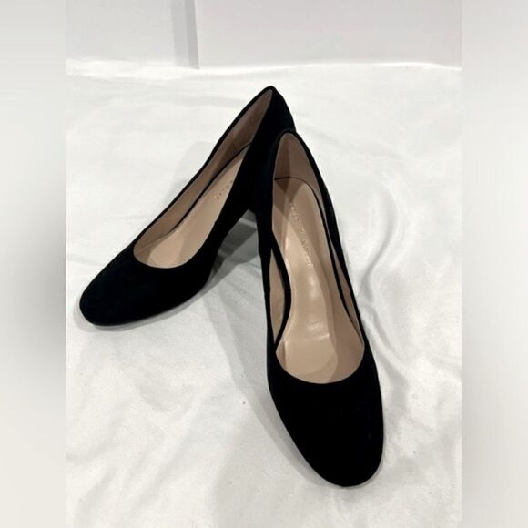 Kelly and Katie black suede chunk hill size - Picture 2 of 12